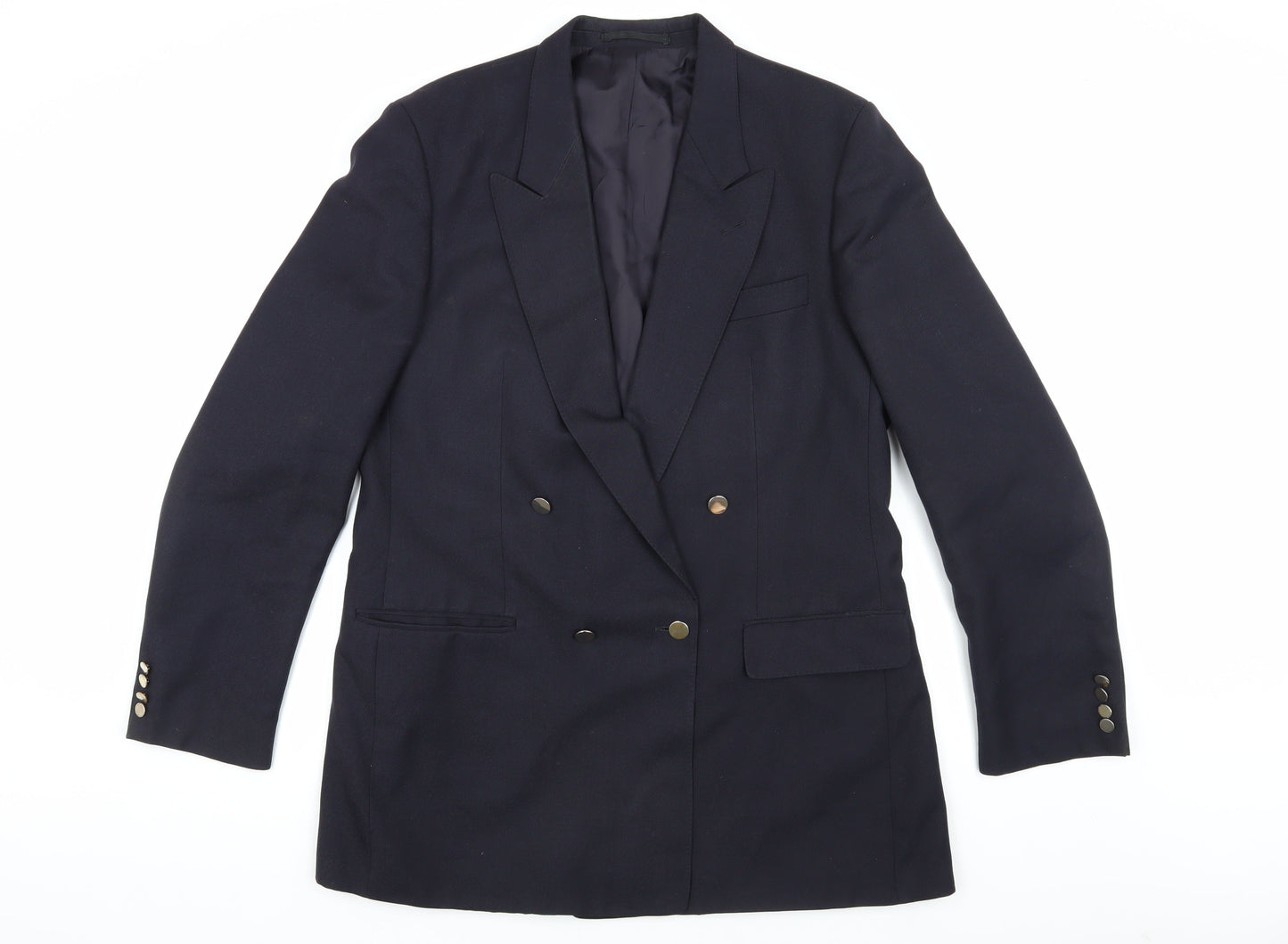 Mens UK Size 42 St Michael Regular Blue Suit Jacket