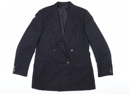 Mens UK Size 42 St Michael Regular Blue Suit Jacket