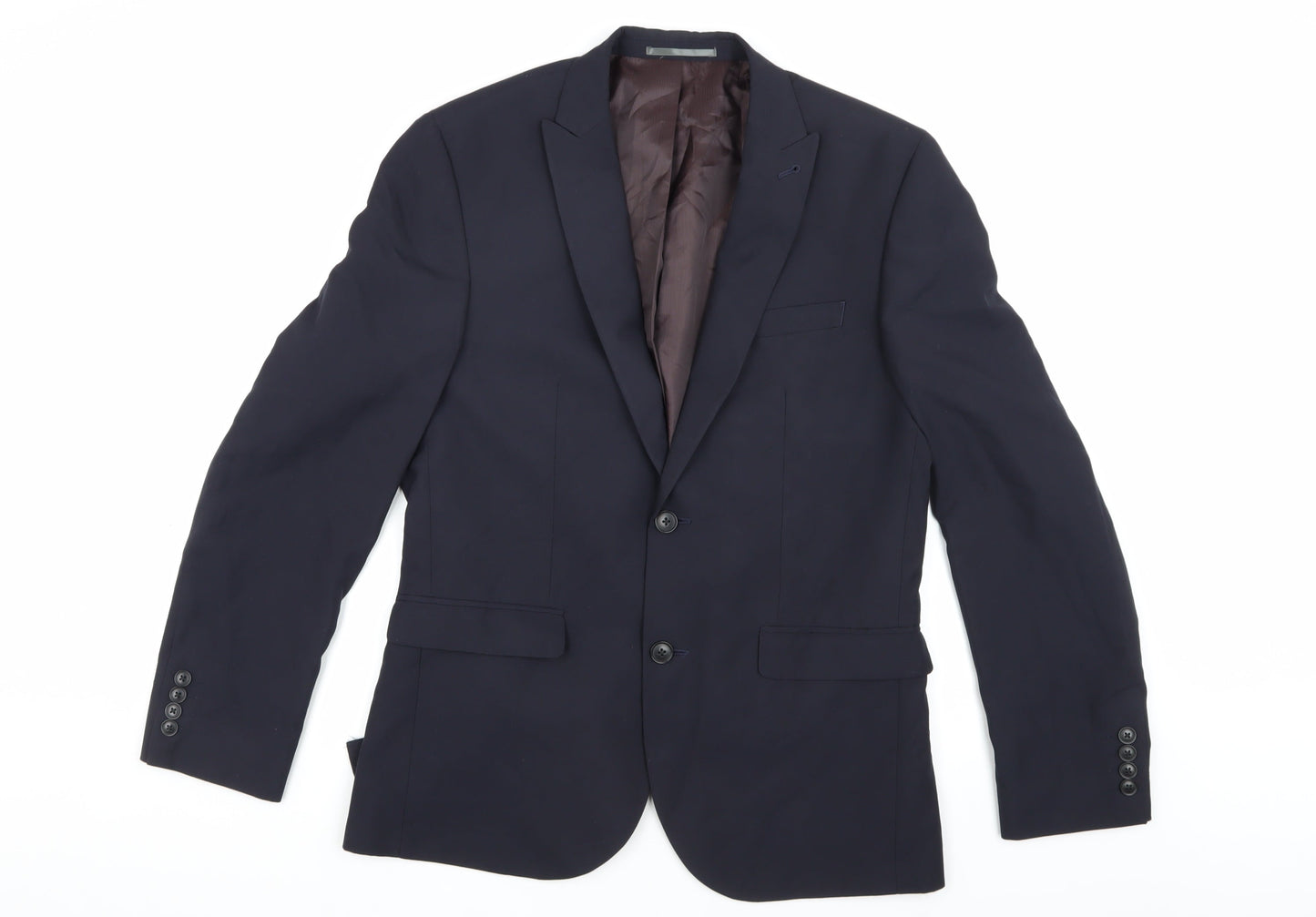 Mens UK Size 40 NEXT Regular Blue Suit Jacket