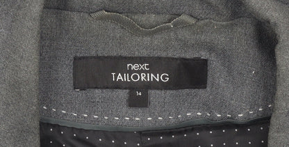 Next Women's Grey Tailored Blazer UK 14