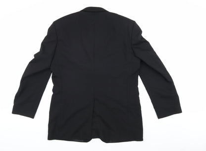 Jonathan Adams Men's Black Regular Blazer Jacket 40R