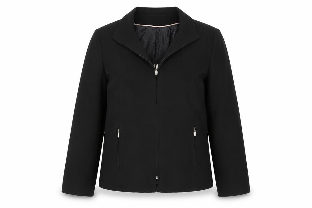 Womens UK Size 10 Berkertex Black Basic Jacket