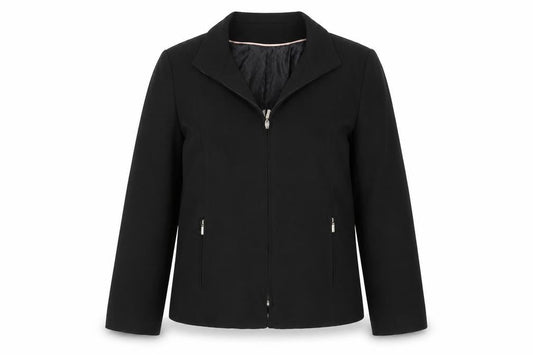 Womens UK Size 10 Berkertex Black Basic Jacket