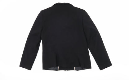 Womens UK Size 10 Berkertex Black Basic Jacket