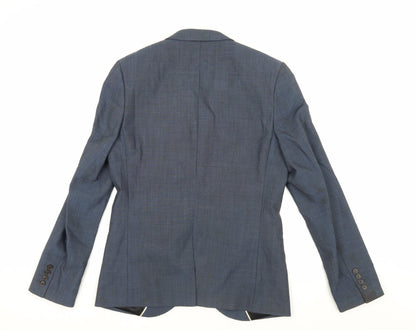 Topman Men's Blue Blazer, Size 38, Classic Style