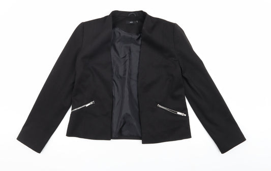 M&Co Women's Black Blazer Size 10 Regular Fit