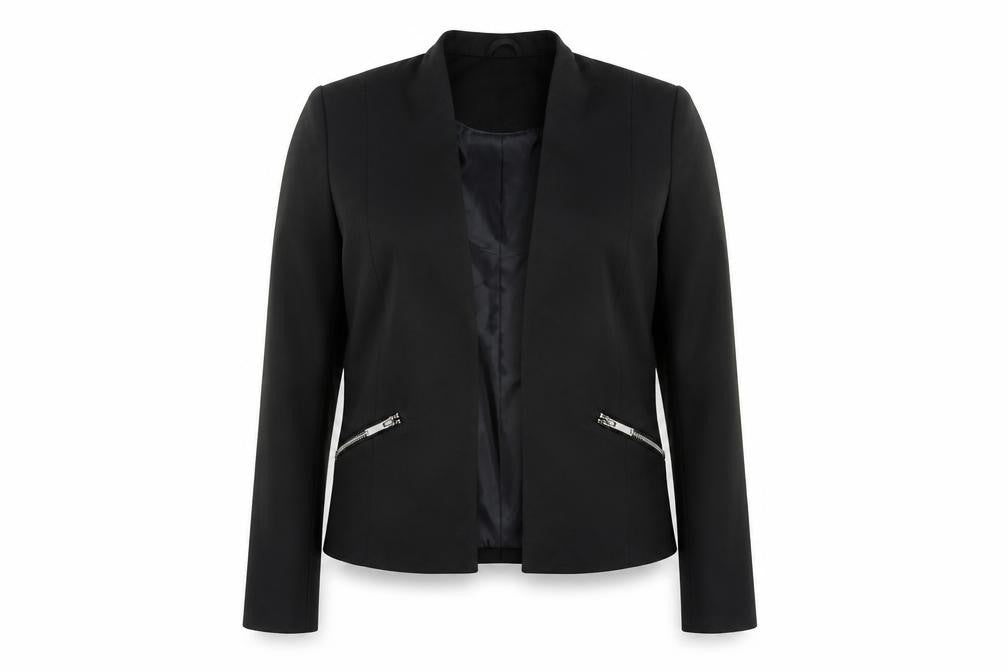 Womens UK Size 10 M&Co Regular Black Blazer