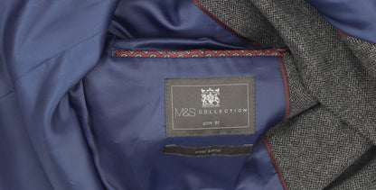 Mens UK Size 42 Marks and Spencer Regular Grey Suit Jacket