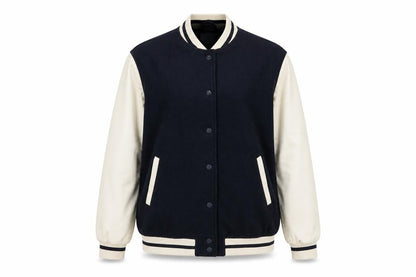Womens UK Size S H&M Black Varsity Jacket