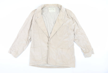 Jaeger Women's Beige Corduroy Blazer Size 16