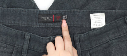 Next Men's Grey Relaxed Trousers - Size 34