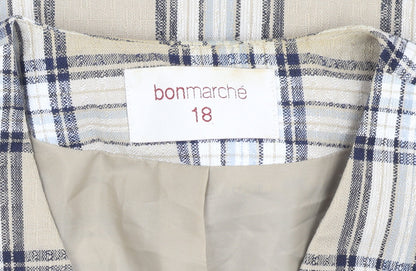 Womens UK Size 18 Bonmarche Beige  Blouse