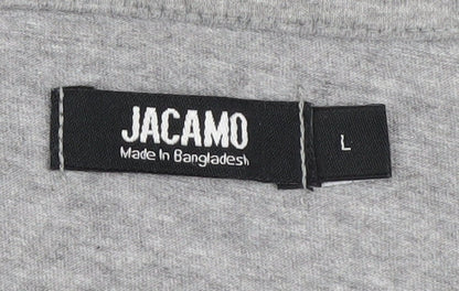 Mens UK Size L Jacamo Grey  T-Shirt