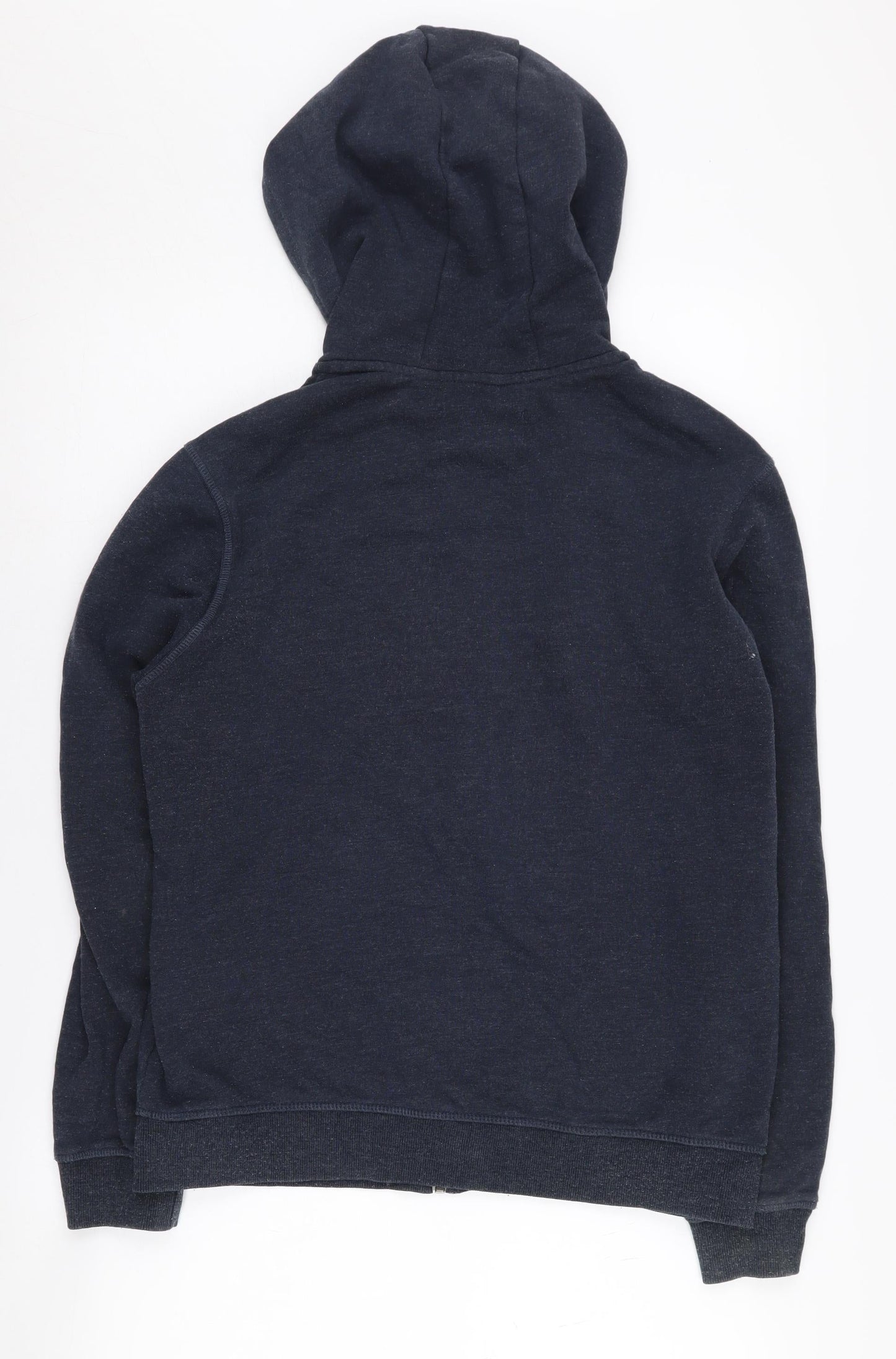 Mens UK Size M Original Penguin Blue Full Zip Hoodie