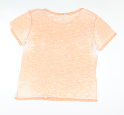 Animal Women's Orange T-Shirt Size 16