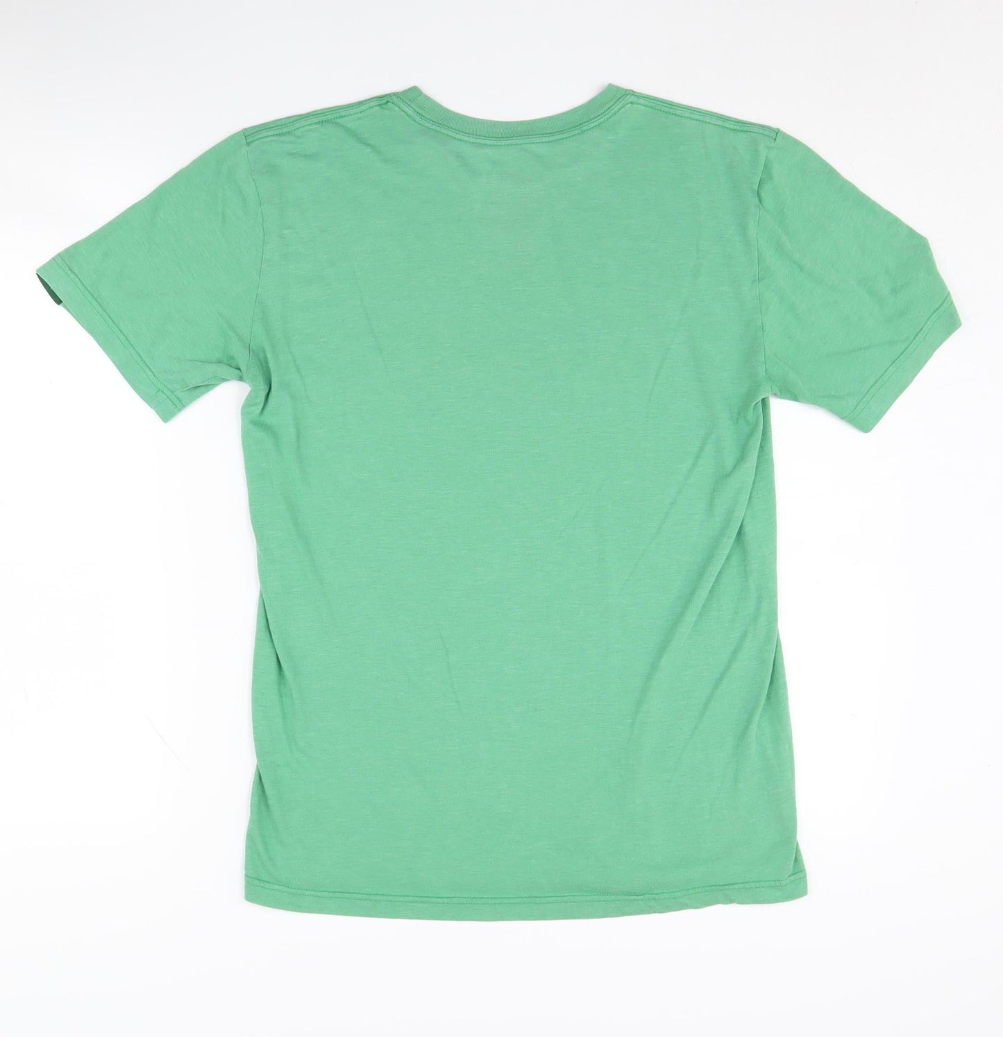 Nike Green Men's T-Shirt, M, Short Sleeve, Sports Style