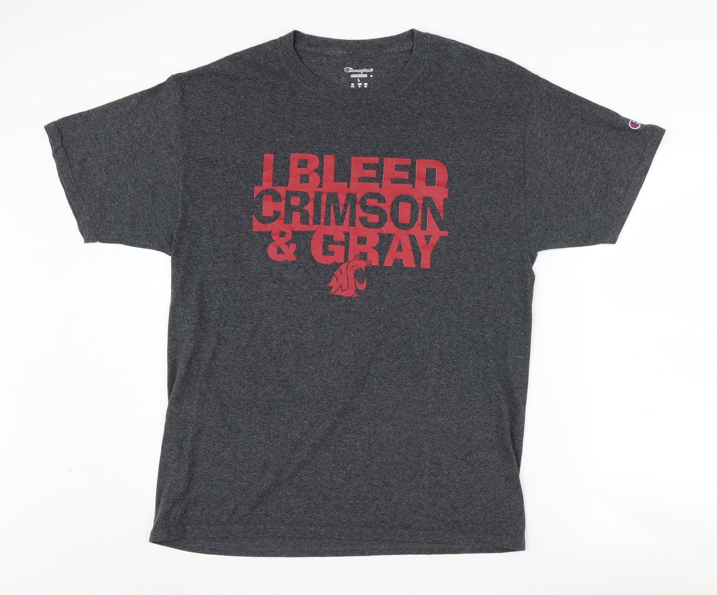 Mens UK Size L Champion Grey  T-Shirt