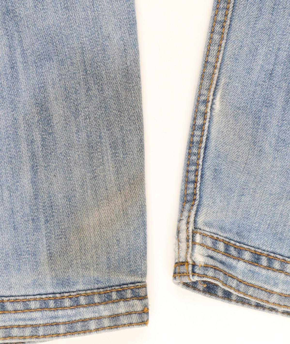 Bench Blue Straight Jeans 32W/30L Unisex Adults