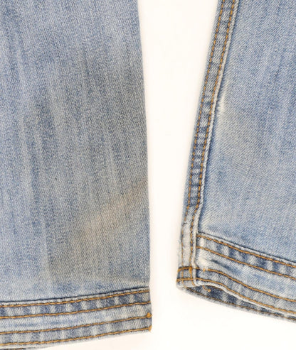 Bench Blue Straight Jeans 32W/30L Unisex Adults