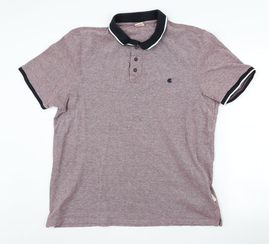 SoulCal & Co Men's Multicoloured 2XL Polo Shirt