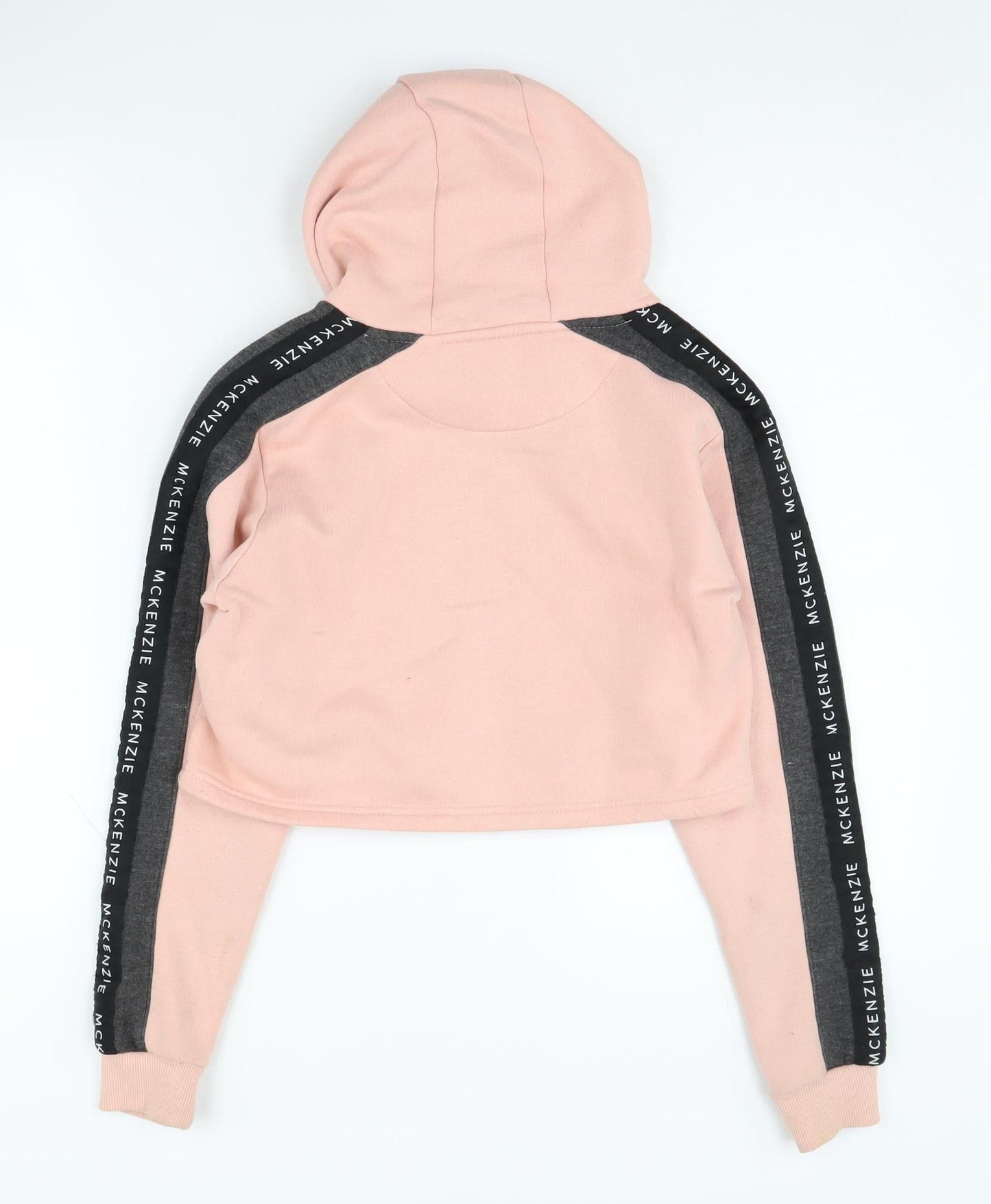 McKenzie Girls Pink Logo Hoodie, 12-13 Years, Casual, Hooded