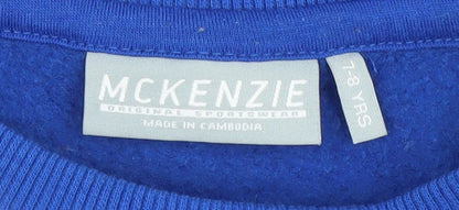 McKenzie Boys Red, Blue, White Pullover Sweatshirt 7-8 Years