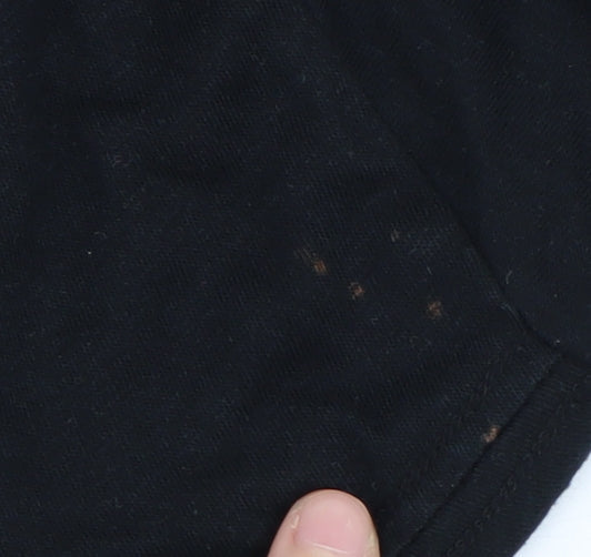 Nike Men's Black Slim Fit Sports T-Shirt M