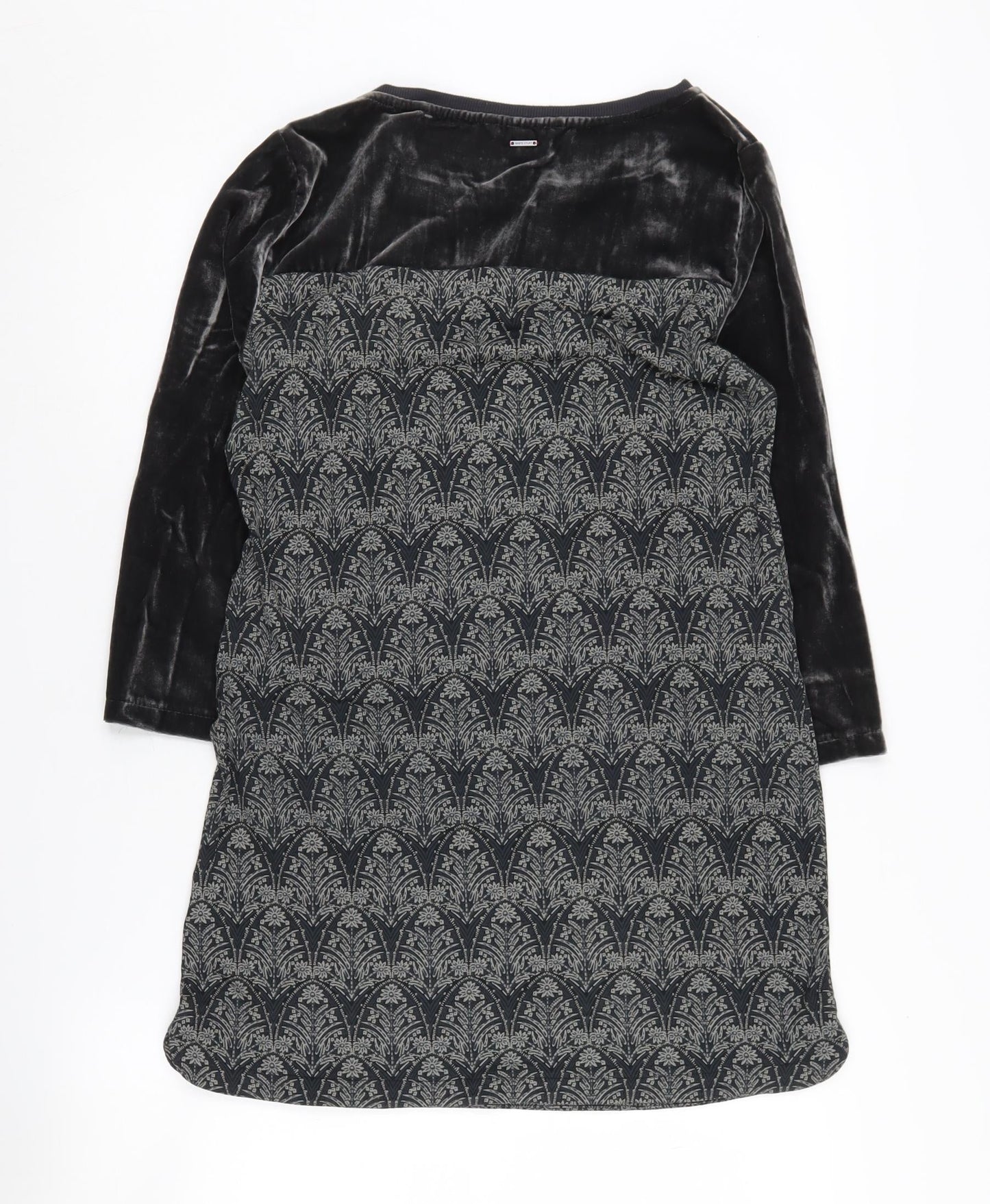 Womens UK Size 8 White Stuff Black Tunic Blouse