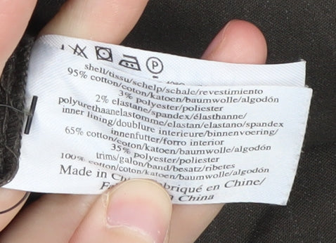 Laura Ashley Women's Brown Pencil Skirt Size 14