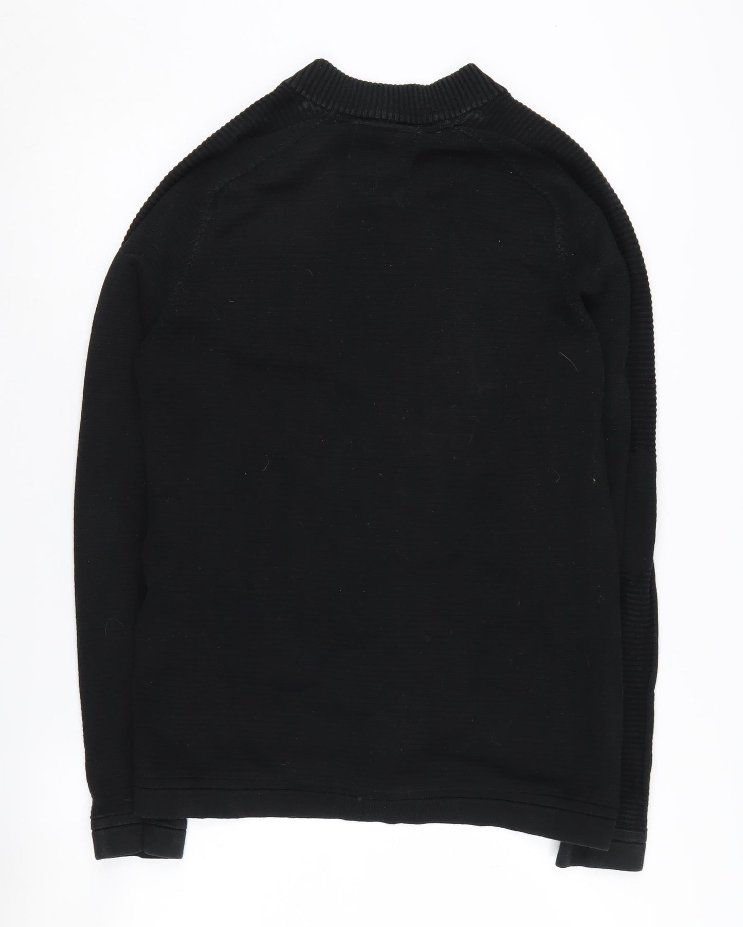 Mens UK Size S JACK & JONES Black Basic Jacket