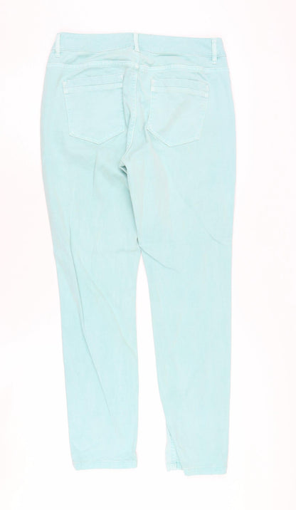 s.Oliver Women's Blue Ankle Jeans Size 10