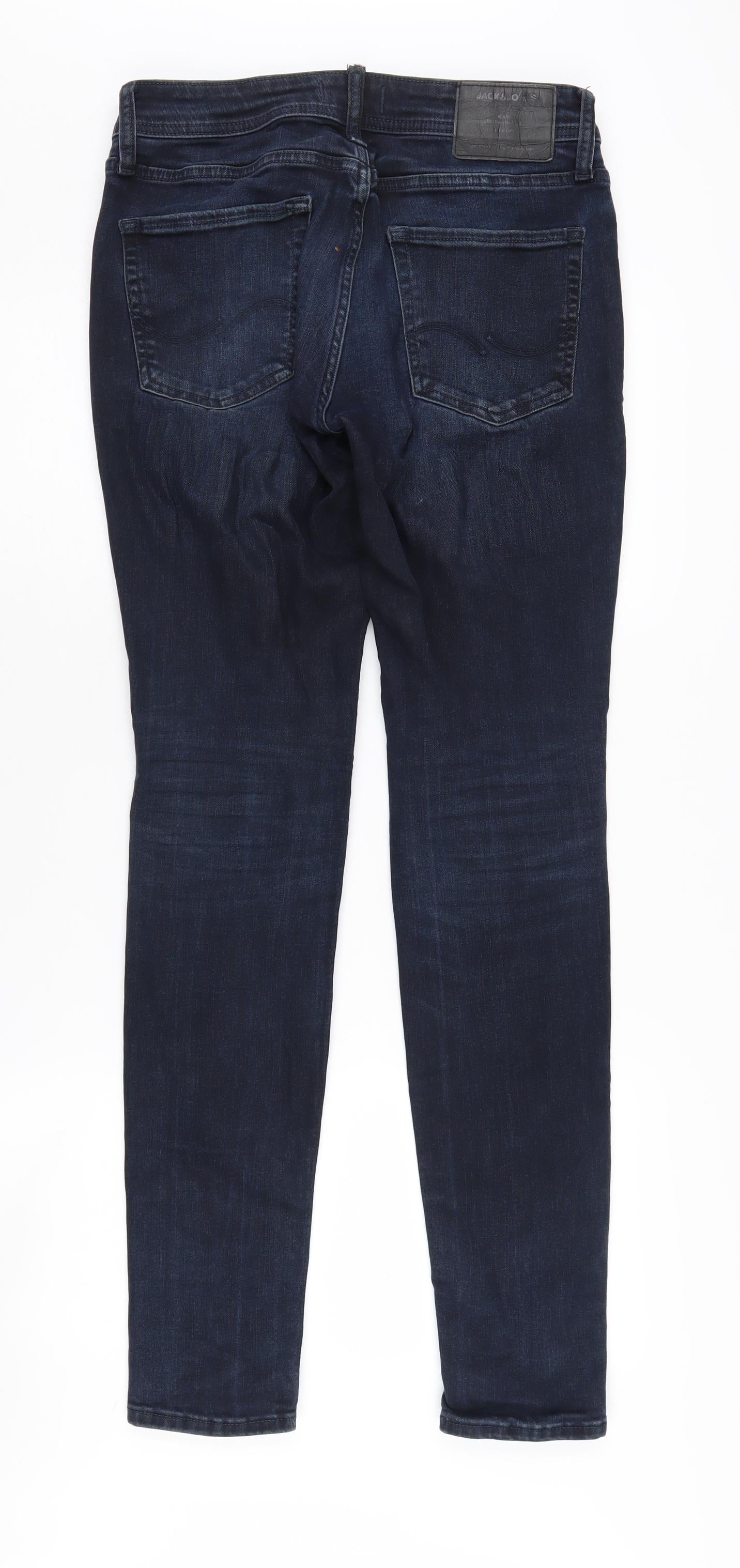 Jack & Jones Men's Blue Slim Skinny Jeans