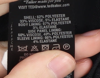 Ted Baker Women's Black Blazer Size 10