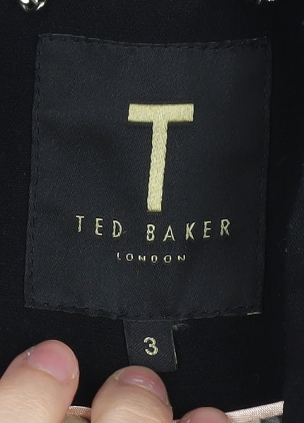Ted Baker Women's Black Blazer Size 10