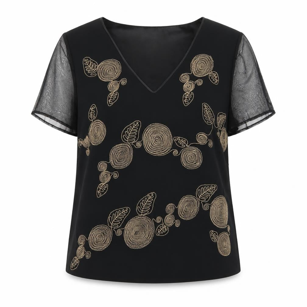 Womens UK Size 16 Jacques Vert Black  Blouse