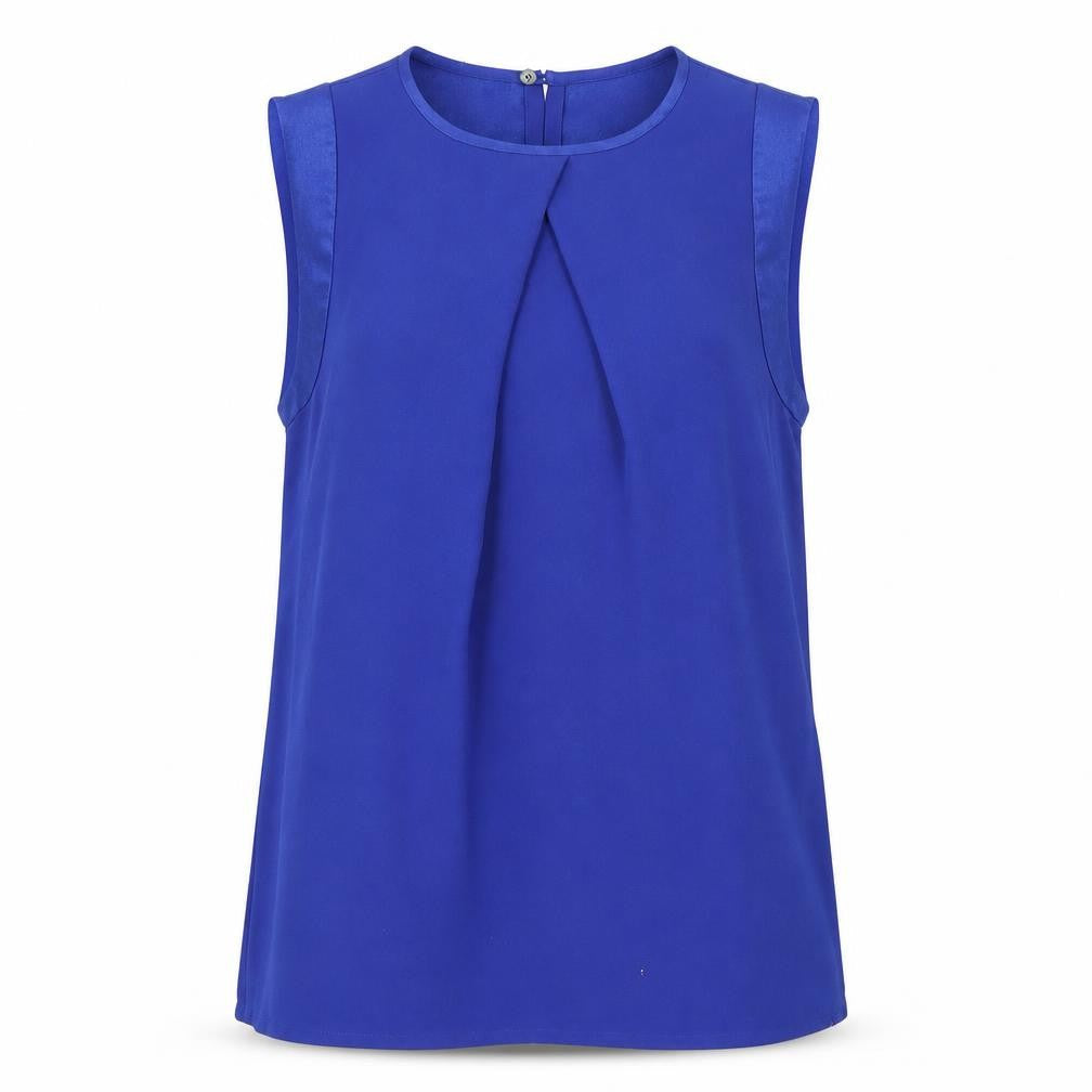 Womens UK Size 8 L.K. Bennett Blue Basic Blouse