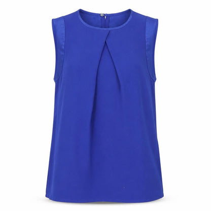 Womens UK Size 8 L.K. Bennett Blue Basic Blouse