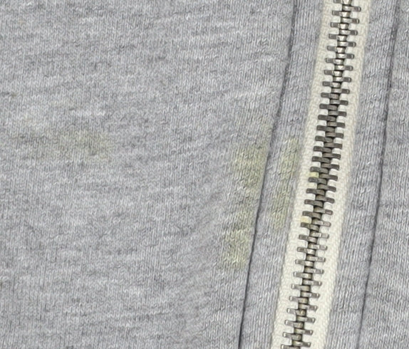 Mens UK Size S JACK & JONES Grey Full Zip Hoodie