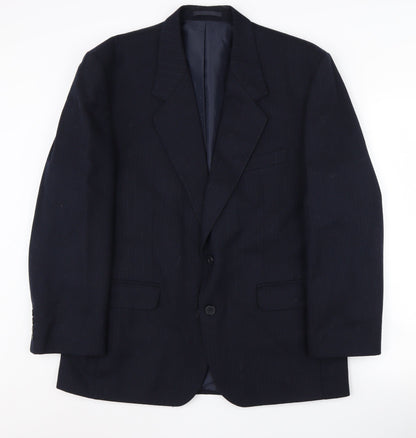 Mens UK Size 42 Centaur Regular Blue Suit Jacket