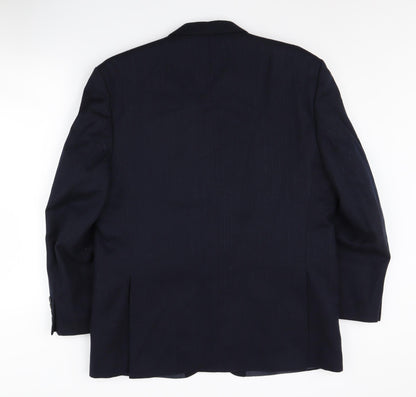Mens UK Size 42 Centaur Regular Blue Suit Jacket