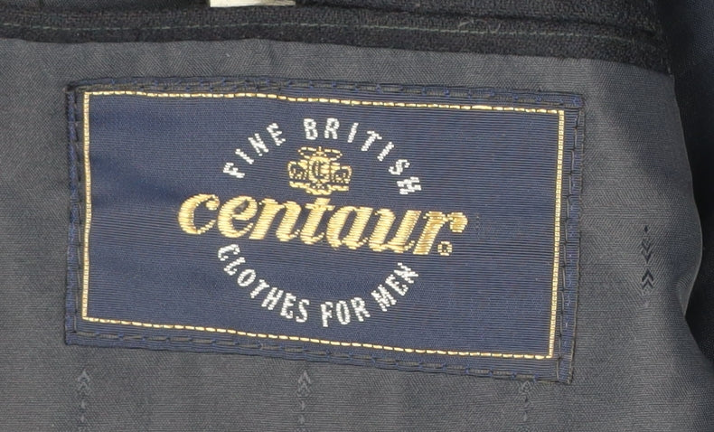 Mens UK Size 42 Centaur Regular Blue Suit Jacket