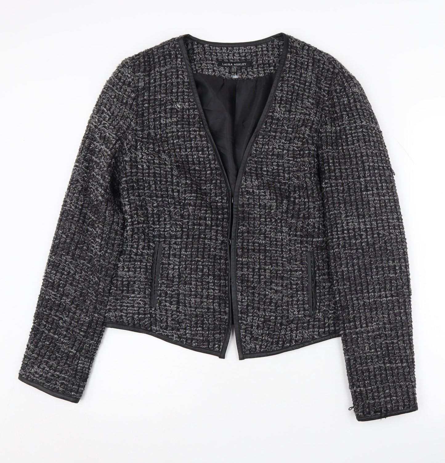 Womens UK Size 14 Laura Ashley Regular Grey Blazer