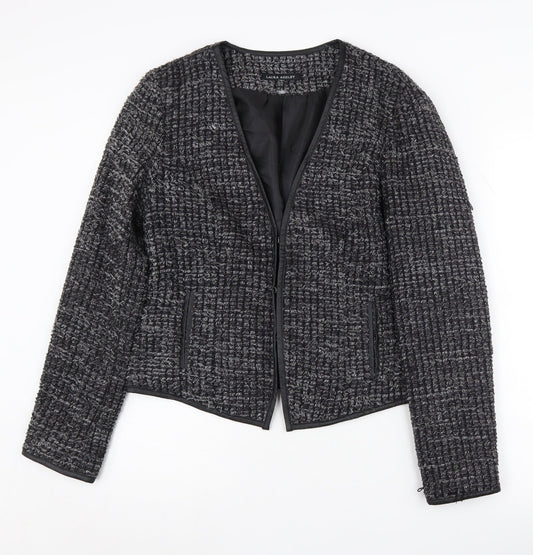 Womens UK Size 14 Laura Ashley Regular Grey Blazer