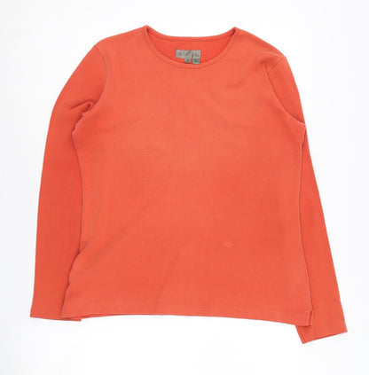Womens UK Size 2 Jigsaw Orange  T-Shirt