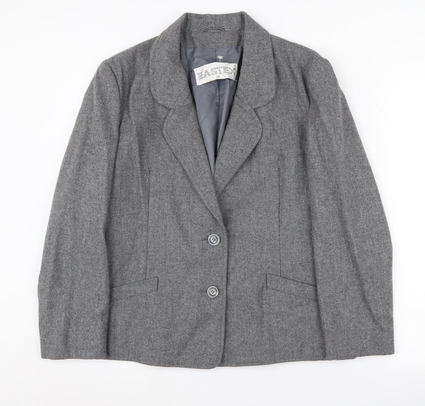 Eastex Women's Grey Blazer Size 12