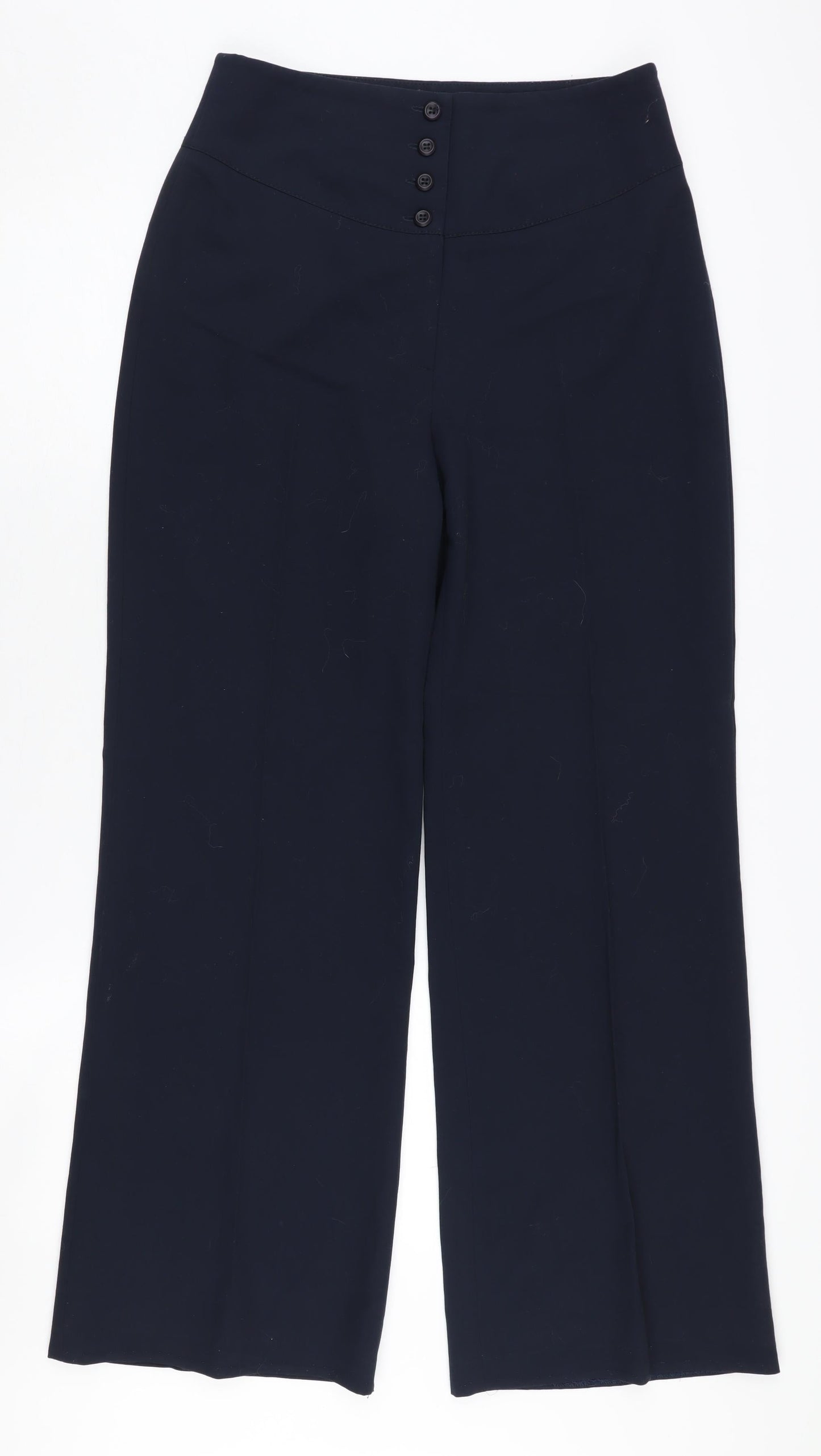 Laura Ashley Women's Black Trousers Size 10