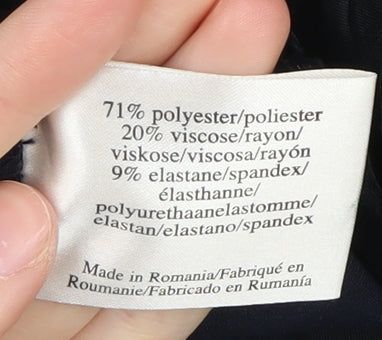 Laura Ashley Women's Black Trousers Size 10