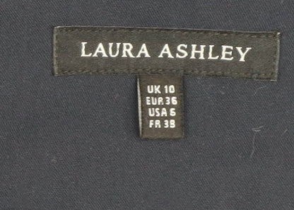 Laura Ashley Women's Black Trousers Size 10