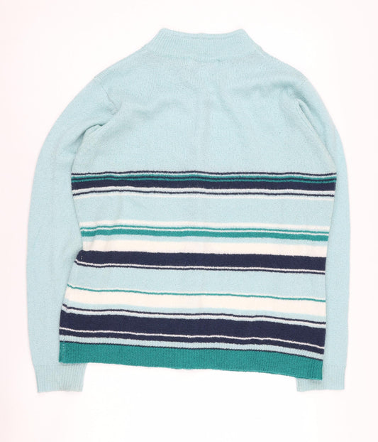 Womens UK Size M Honor Millburn Blue Cardigan Jumper
