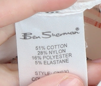 Ben Sherman Women's XS Striped Button-Up Shirt